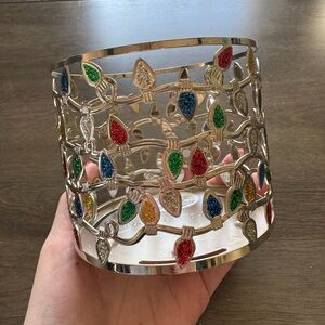 Festive Multicolor Candle Holder